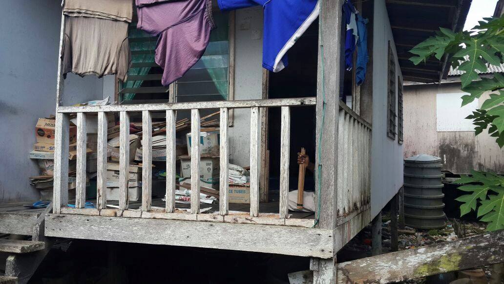 PENYERAHAN BANTUAN SARA HIDUP DI KG KABONG, SARIKEI 